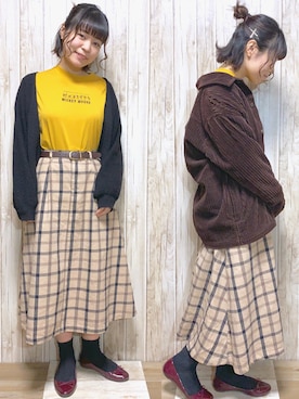 miru_pon.さん(レディース・163cm)の冬コーディネート