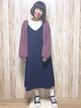 miru_pon.さん（レディース・163cm）の春コーディネート