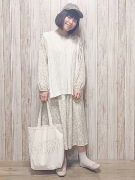 miru_pon.さん（レディース・163cm）の夏コーディネート