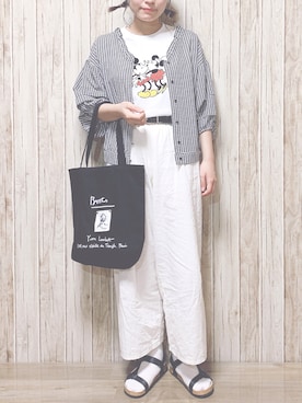 miru_pon.さん（レディース・163cm）の夏コーディネート