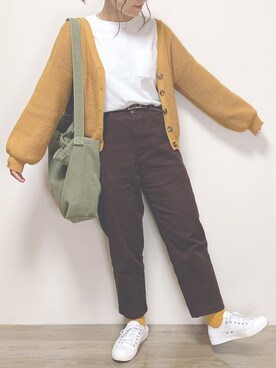 miru_pon.さん（レディース・163cm）の秋コーディネート