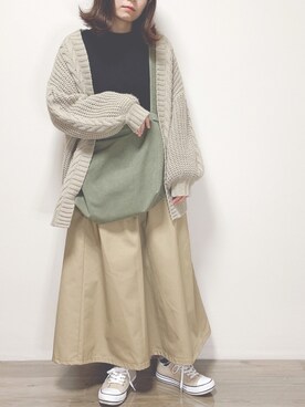 miru_pon.さん（レディース・163cm）の秋コーディネート