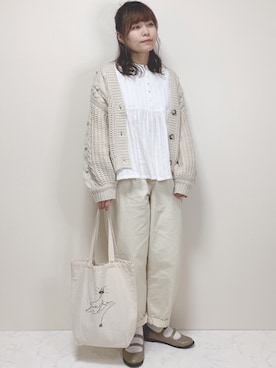 「カンフーシューズ」｜miru_pon.さん（レディース・163cm）の春コーディネート