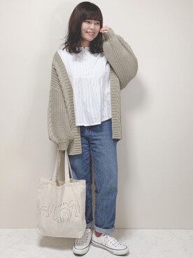 miru_pon.さん（レディース・163cm）の春コーディネート