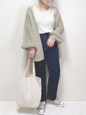 miru_pon.さん（レディース・163cm）の春コーディネート