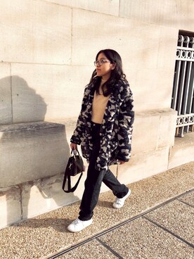 「Washington, D.C.」｜23navさん（レディース・163cm）の冬コーディネート