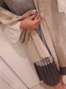 「sakishimatokyo（サキシマトーキョー）のアイテム（ワンピース/ドレス、その他）」を使った、れいさん（レディース・160cm）の春コーディネート