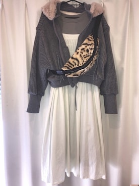 「sakishimatokyo（サキシマトーキョー）のアイテム（ブルゾン）」を使った、れいさん（レディース・160cm）の春コーディネート