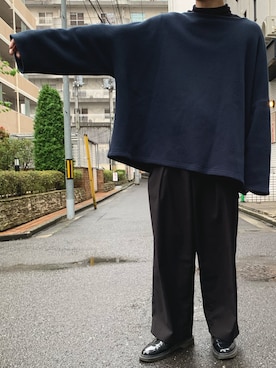 「NOISE MAKER（ノイズメーカー）のアイテム（トップス）」を使った、いっちぇいさん（メンズ・175cm）の秋コーディネート