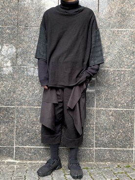 「NICK NEEDLES（ニックニードルズ）のアイテム」を使った、いっちぇいさん（メンズ・175cm）の秋コーディネート