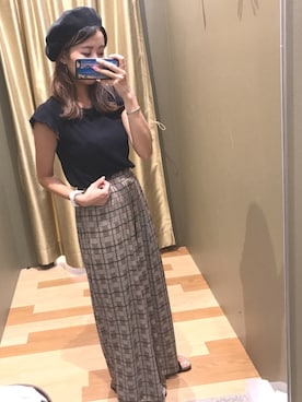 atsumiさん（レディース・156cm）の夏コーディネート