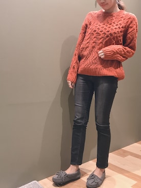atsumiさん（レディース・156cm）の秋コーディネート