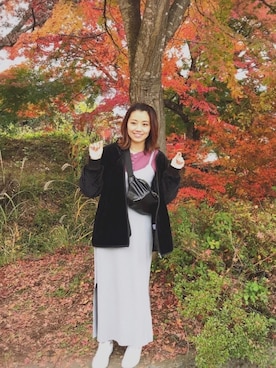 atsumiさん（レディース・156cm）の秋コーディネート