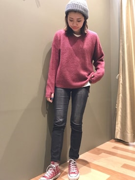 atsumiさん（レディース・156cm）の秋コーディネート