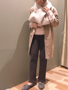 atsumiさん（レディース・156cm）の冬コーディネート