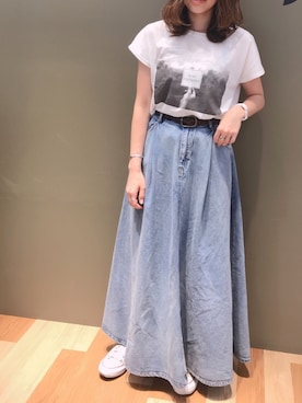 atsumiさん（レディース・156cm）の春コーディネート