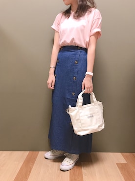 atsumiさん（レディース・156cm）の春コーディネート