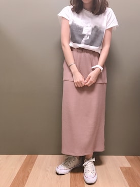 atsumiさん（レディース・156cm）の春コーディネート