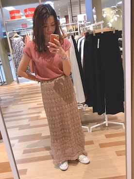 atsumiさん（レディース・156cm）の夏コーディネート