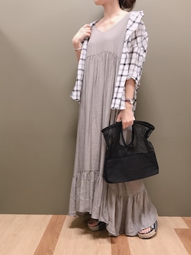 atsumiさん（レディース・156cm）の夏コーディネート