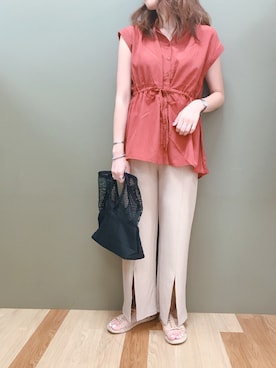 atsumiさん（レディース・156cm）の夏コーディネート