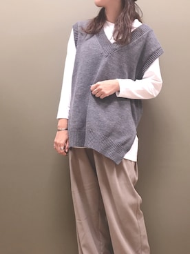 atsumiさん（レディース・156cm）の秋コーディネート