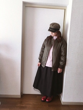 yuhinaさん（レディース・158cm）の冬コーディネート