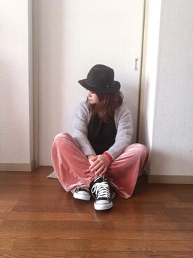 yuhinaさん（レディース・158cm）の冬コーディネート