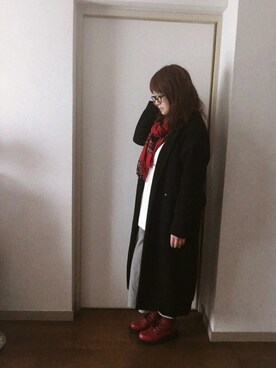 yuhinaさん（レディース・158cm）の冬コーディネート