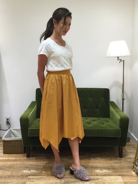 なんばマルイ店さん（レディース・156cm）の夏コーディネート