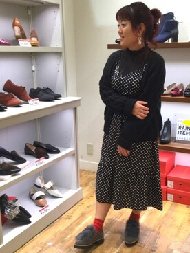 なんばマルイ店さん（レディース・156cm）の秋コーディネート