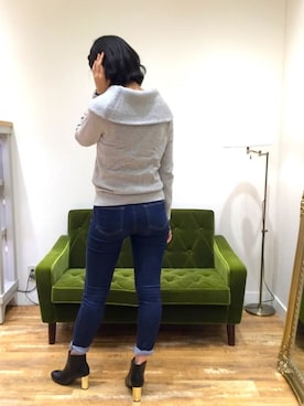 「WA ORiental TRaffic（ダブルエーオリエンタルトラフィック）のアイテム（ブーツ）」を使った、なんばマルイ店さん（レディース・156cm）の秋コーディネート