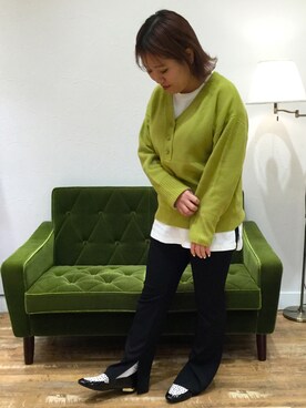 なんばマルイ店さん(レディース・156cm)の冬コーディネート
