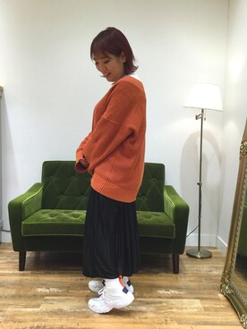 「ORTR（オーアールティーアール）のアイテム」を使った、なんばマルイ店さん（レディース・156cm）の春コーディネート