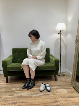 「オリエンタルトラフィック(ORiental TRaffic)」｜なんばマルイ店さん（レディース・156cm）の春コーディネート