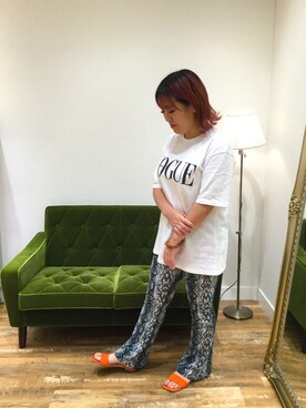 なんばマルイ店さん（レディース・156cm）の夏コーディネート