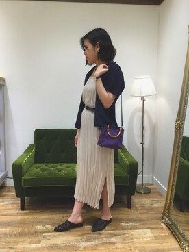 なんばマルイ店さん(レディース・156cm)の夏コーディネート