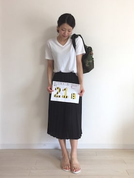 「MEETS A ROOMカウントアップ」｜yui  さん（レディース・164cm）の夏コーディネート