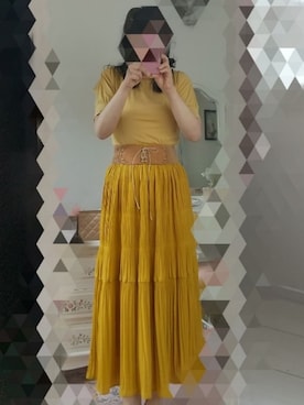 「FEERICHELU（フェリーシェル）のアイテム」を使った、chinaminさん（レディース・160cm）の夏コーディネート