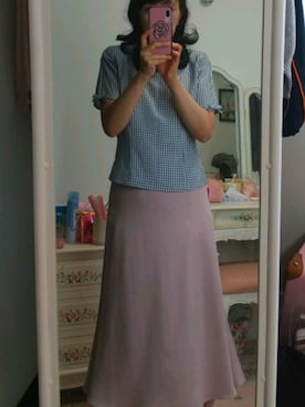 「Joint space（ジョイントスペース）のアイテム」を使った、chinaminさん（レディース・160cm）の夏コーディネート