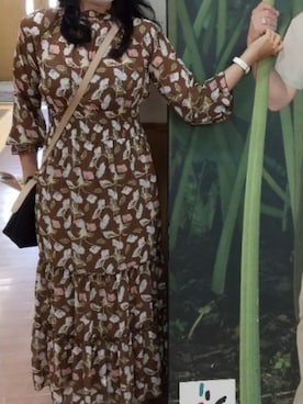 「FEERICHELU（フェリーシェル）のアイテム」を使った、chinaminさん（レディース・160cm）の秋コーディネート