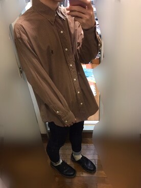 「リドム」｜「アイテム（レッグウェア）」を使った、けーご   さん（メンズ・165cm）の冬コーディネート