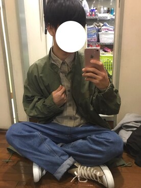 「CIAOPANIC（チャオパニック）のアイテム（モッズコート）」を使った、けーご   さん（メンズ・165cm）の冬コーディネート