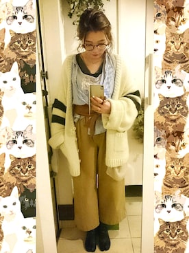 「fev（フェブ）のアイテム」を使った、shiiiiiさん（レディース・162cm）の冬コーディネート