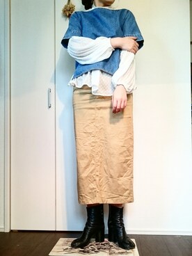 shiiiiiさん（レディース・162cm）の春コーディネート