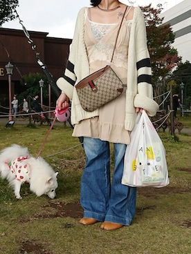 「fev（フェブ）のアイテム」を使った、shiiiiiさん（レディース・162cm）の秋コーディネート