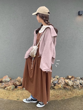 ユニクロ ユニクロ の レーヨンクレープキャミソールワンピース ワンピース Wear