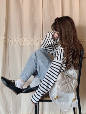 yukie.さん（レディース・155cm）の春コーディネート