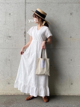 「fifth（フィフス）のアイテム」を使った、yukie.さん（レディース・155cm）の春コーディネート