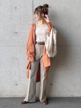 yukie.さん(レディース・155cm)の夏コーディネート